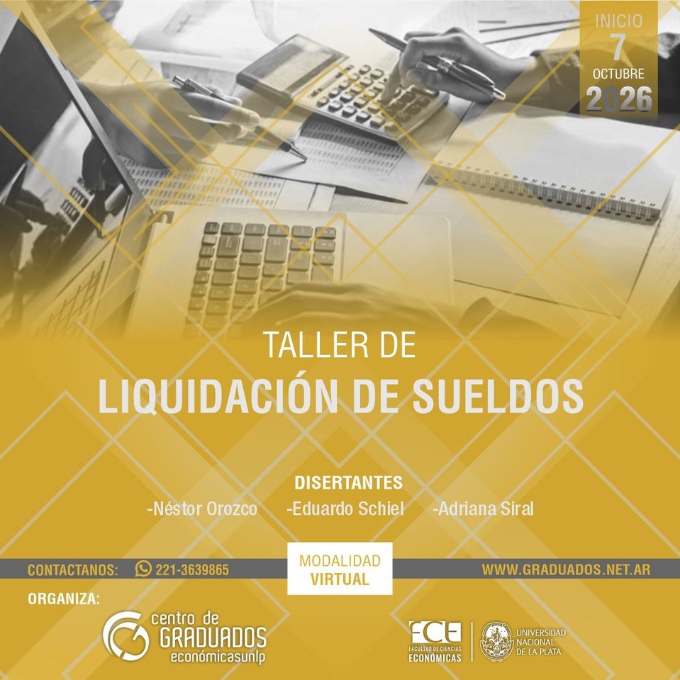 Taller: Liquidación de Sueldos - Nivel inicial