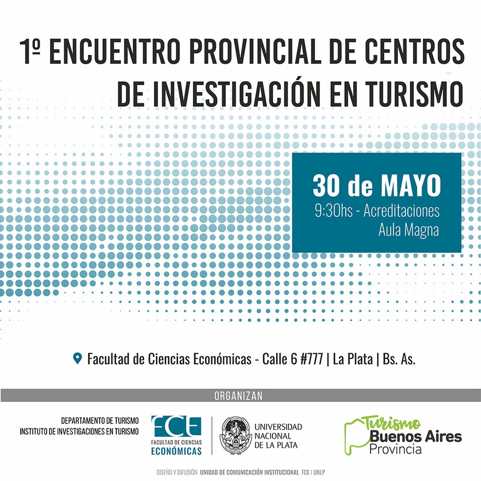 1° Encuentro Provincial de Centros de Investigación en Turismo