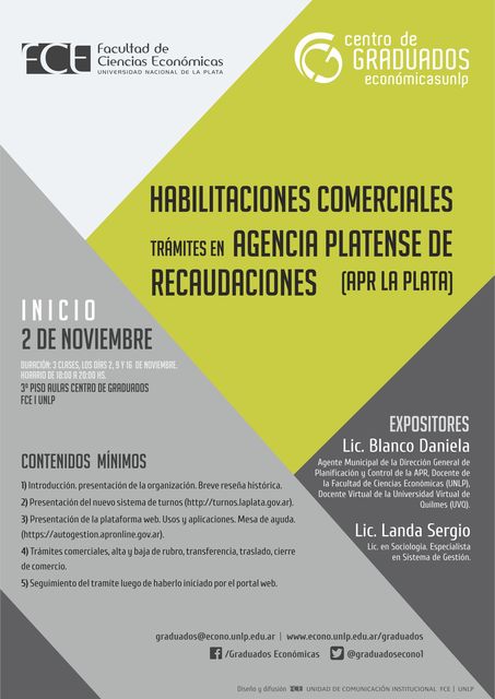 Habilitaciones Comerciales: trámites en agencia platense de recaudaciones