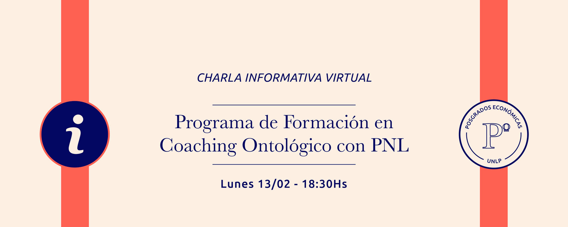 Charla informativa del Programa en Coaching Ontológico con PNL