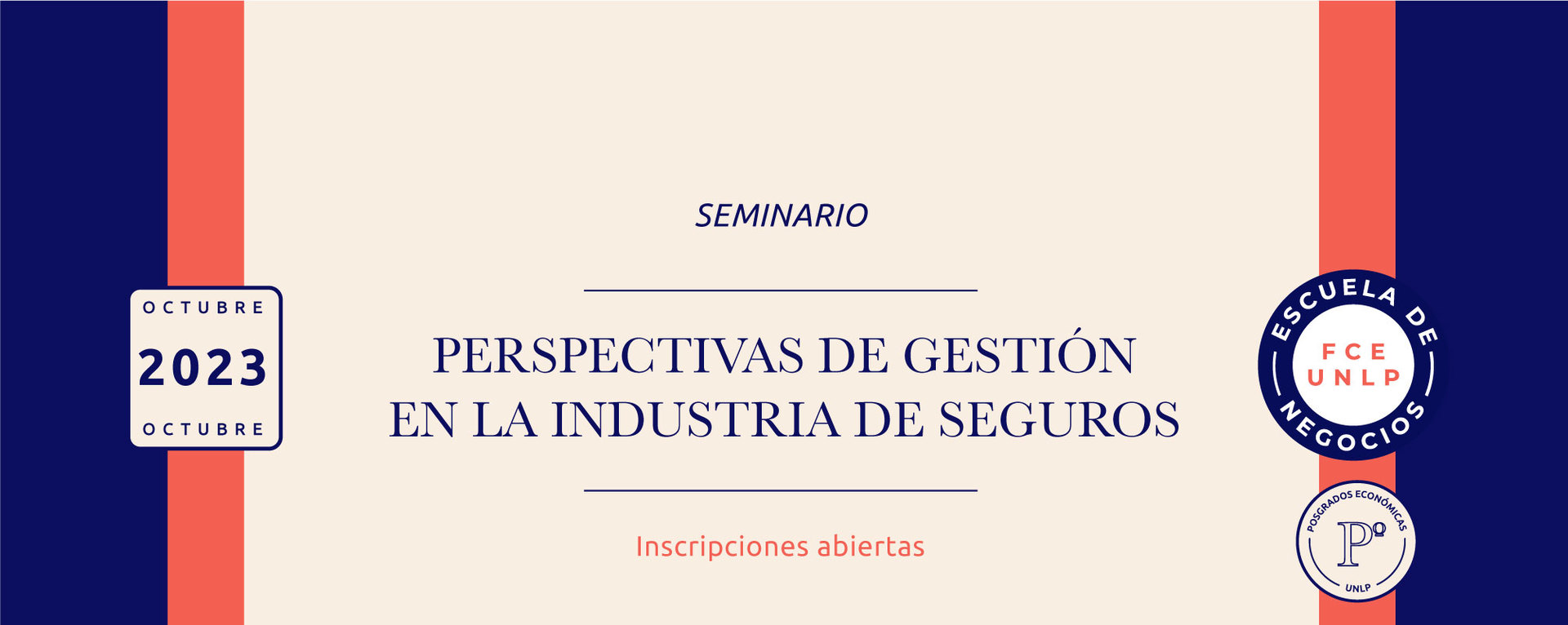 Abierta la inscripción - Seminario: Perspectivas de gestión en la Industria de Seguros
