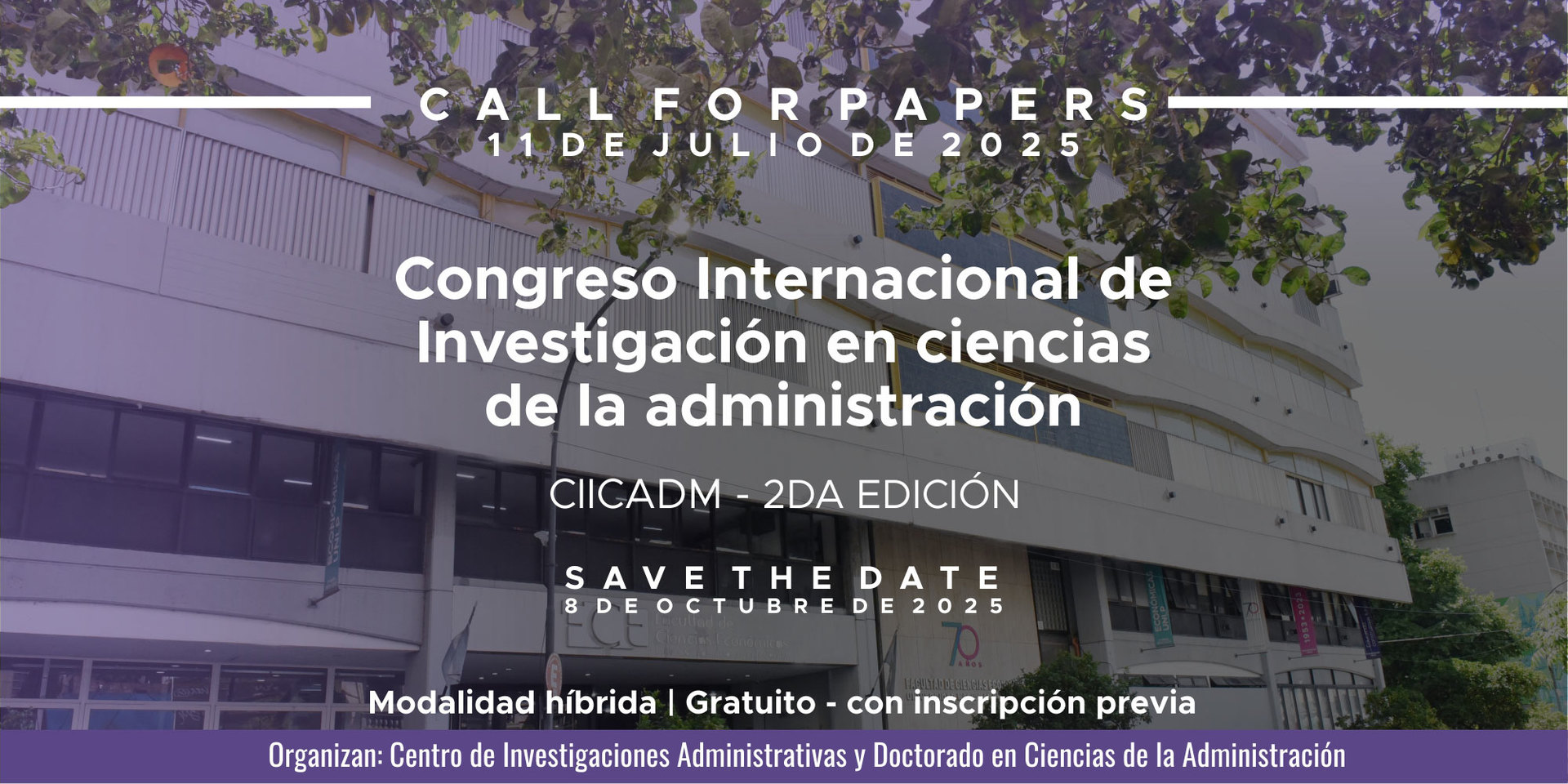 2° Congreso Internacional de Investigación en Ciencias de la Administración