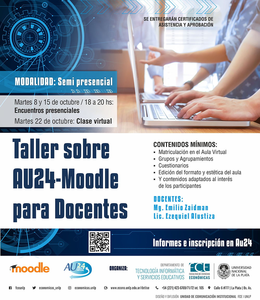 Taller sobre AU24 - Moodle para Docentes