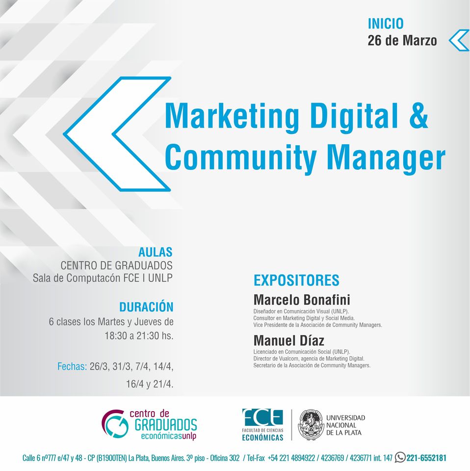 Curso de Marketing Digital y Community Manager 2020