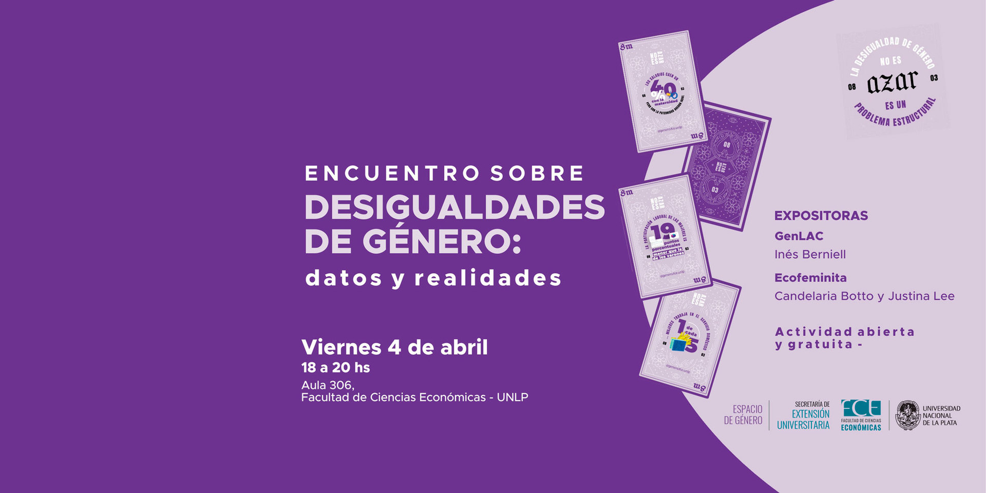 Encuentro sobre desigualdades de género: datos y realidades