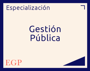 Especialización en Gestión Pública