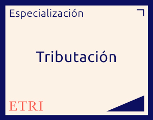 Especialización en Tributación