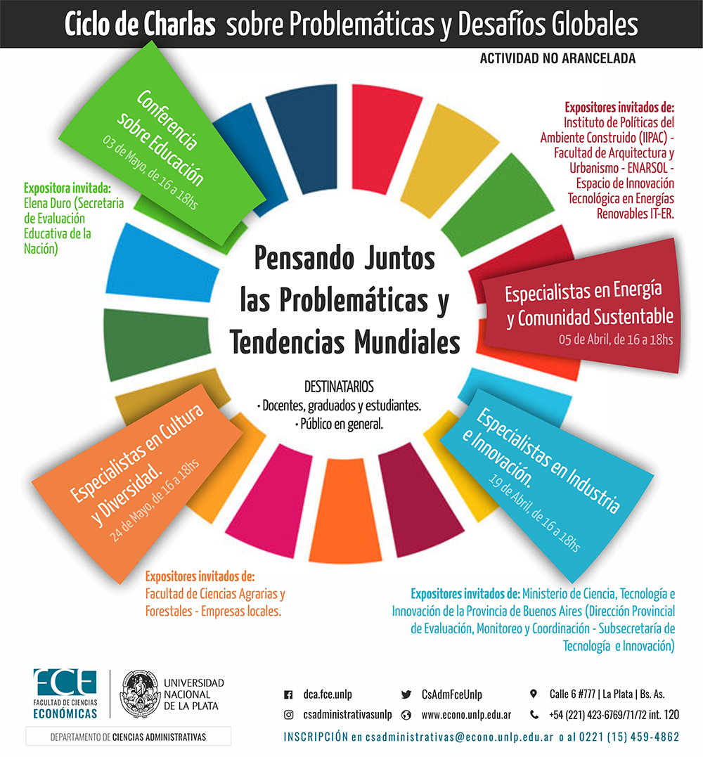 Ciclo de charlas sobre Problemáticas y Desafíos Globales