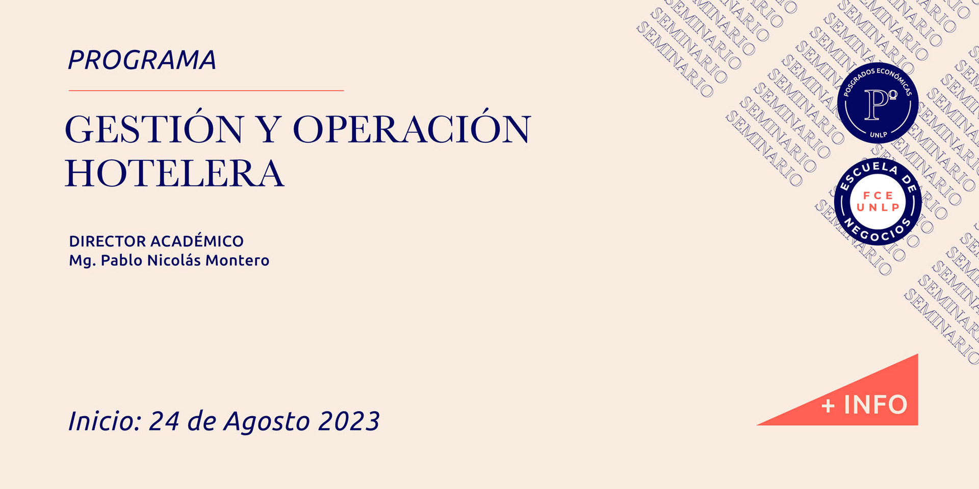 Programa en Gestión y Operación Hotelera