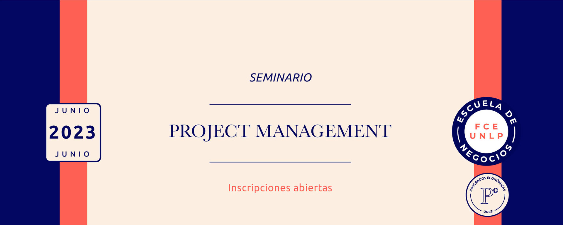 Abierta la inscripción - Seminario: Project Management