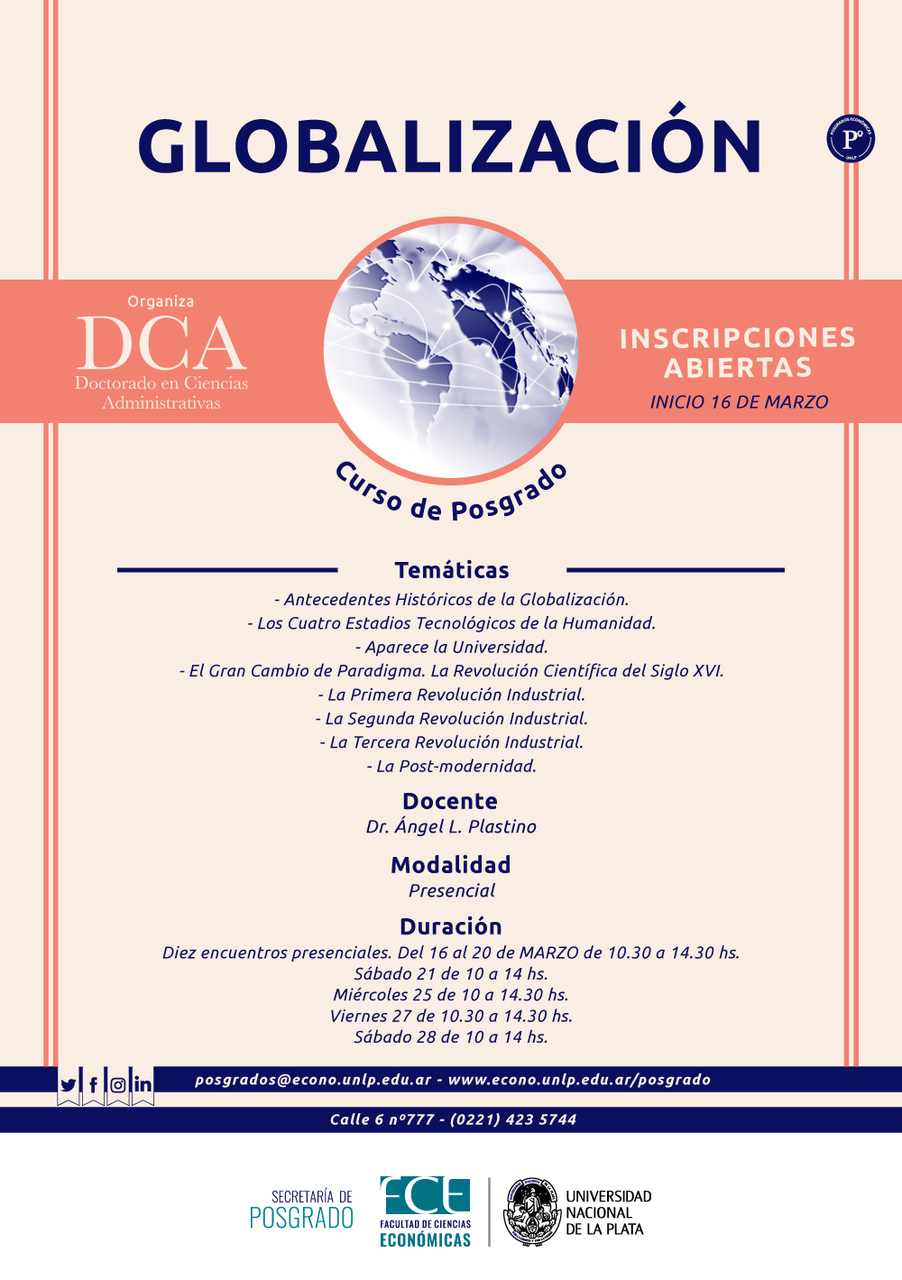 Curso de Posgrado: Globalización