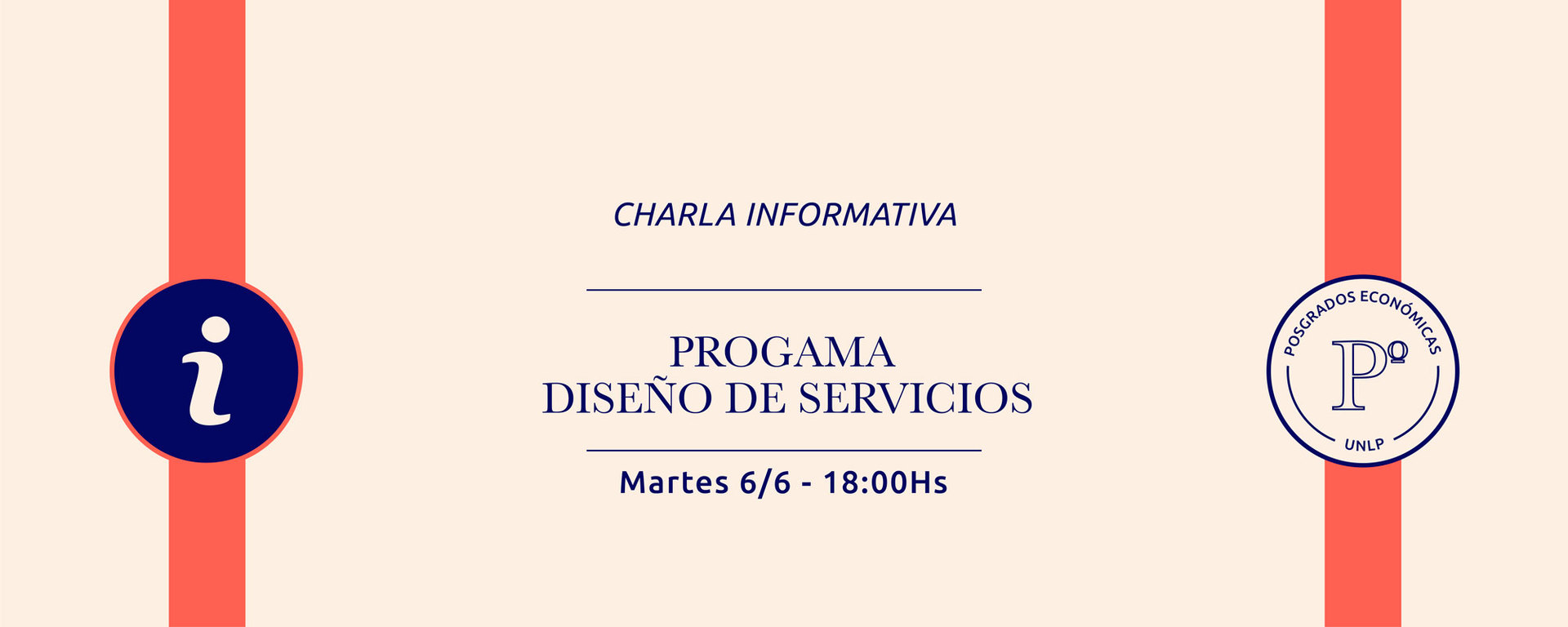 Charla informativa del Programa en Diseño de Servicios