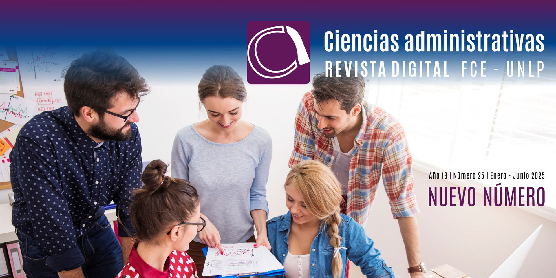Publicación del número 25 de la Revista Ciencias Administrativas