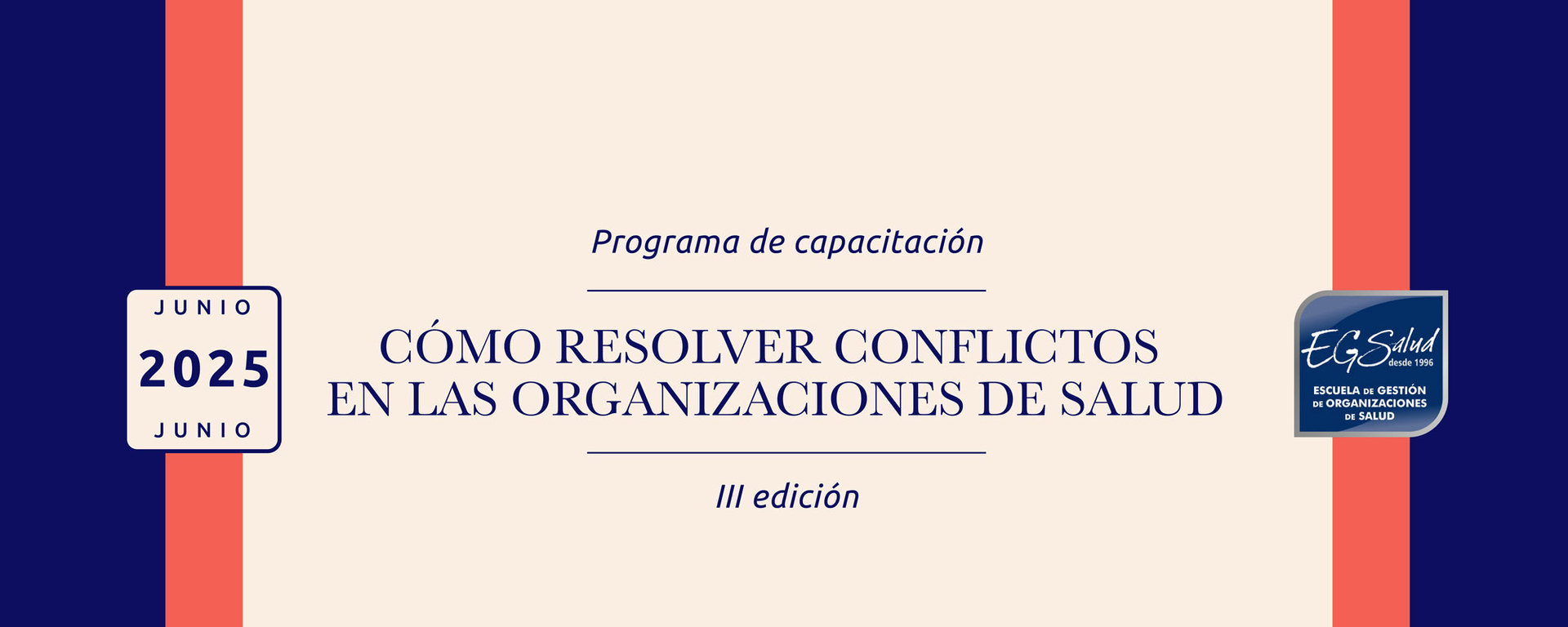 Programa de capacitación: Cómo resolver conflictos en las Organizaciones de Salud