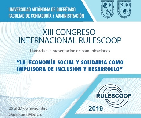 XIII Congreso RULESCOOP – Llamada a la presentación de Comunicaciones